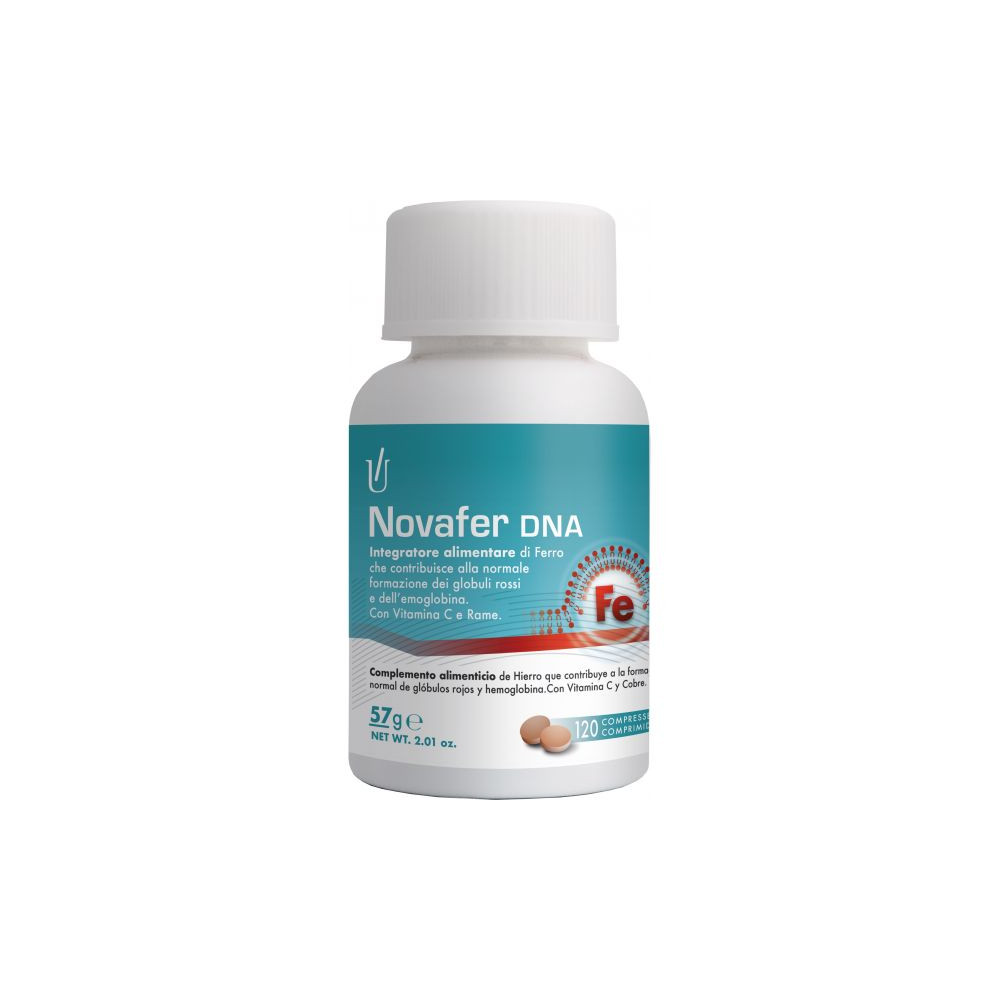 Comprar NOVAFER DNA 120 COMP GLAUBERPHARMA online - Farmacia Coliseum