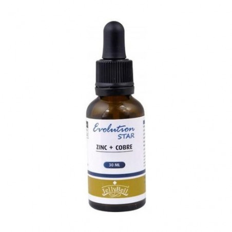 Comprar online EVOLUTION STAR ZINC COBRE 30ML JELLYBELL - Coliseum