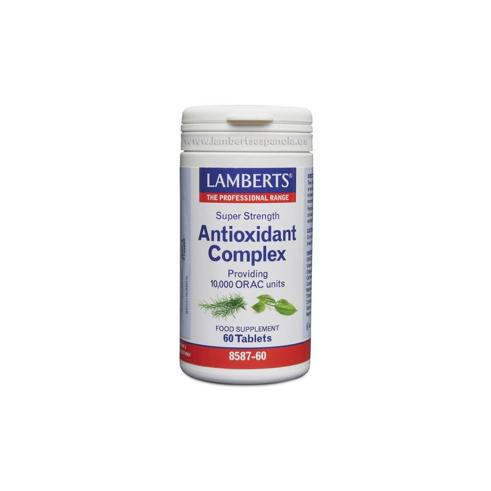 Comprar COMPLEJO ANTIOXIDANTE 10.000 ORAC 60 COMP LAMBERTS - Coliseum