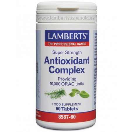 Comprar COMPLEJO ANTIOXIDANTE 10.000 ORAC 60 COMP LAMBERTS - Coliseum