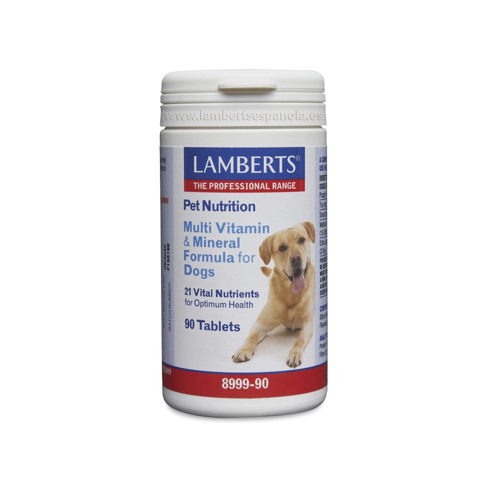 PET NUTRITION VITAMINS Y MINERALS PERRO 90 COMP MAST LAMBERTS-Coliseum
