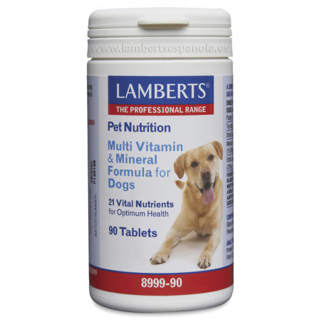 PET NUTRITION VITAMINS Y MINERALS PERRO 90 COMP MAST LAMBERTS-Coliseum