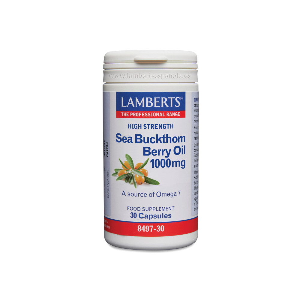 ESPINO AMARILLO SEA BUCKTHORN ACEITE 1000 MG 30 CAP LAMBERTS- Coliseum