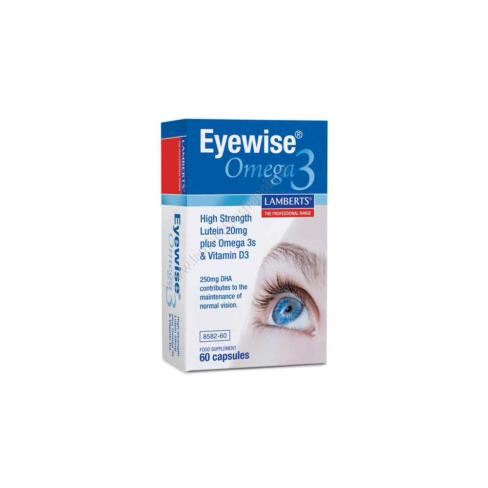 Comprar online EYEWISE OMEGA 3 60 CAP LAMBERTS - Farmacia Coliseum