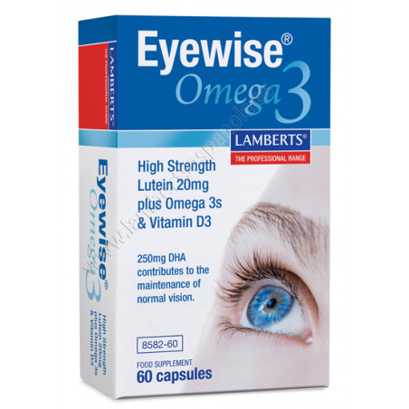Comprar online EYEWISE OMEGA 3 60 CAP LAMBERTS - Farmacia Coliseum