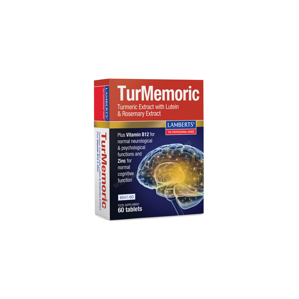 Comprar online TURMEMORIC 60 CAP LAMBERTS - Farmacia Coliseum