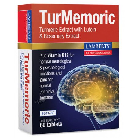 Comprar online TURMEMORIC 60 CAP LAMBERTS - Farmacia Coliseum