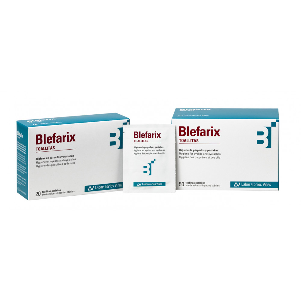 Comprar online BLEFARIX 50 TOALLITAS VIÑAS - Farmacia Coliseum