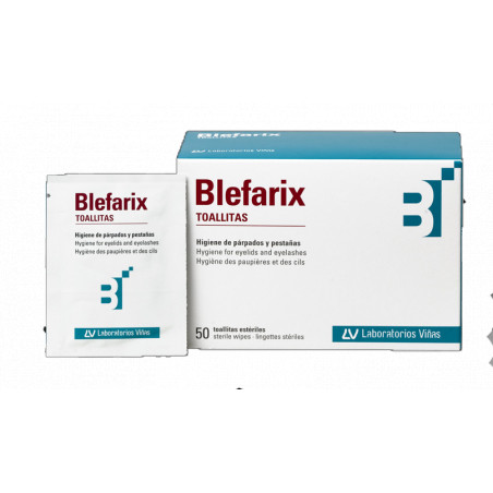 Comprar online BLEFARIX 50 TOALLITAS VIÑAS - Farmacia Coliseum