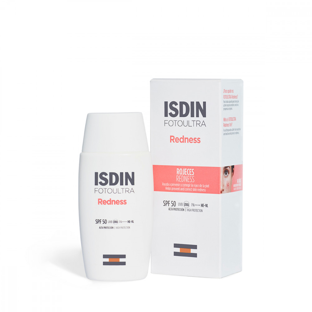 Comprar FOTOULTRA REDNESS SPF50 50 ML ISDIN  online - Farmacia Coliseum