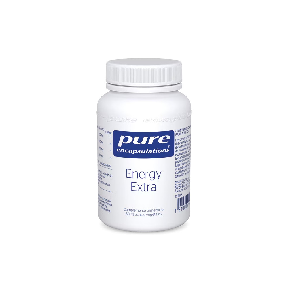 Comprar online ENERGY EXTRA 60 CAP PURE ENCAPSULATIONS - Coliseum