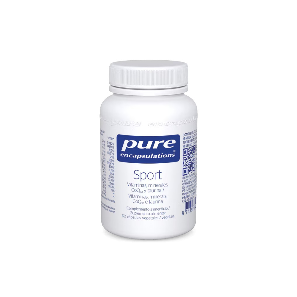 Comprar SPORT 60 CAP PURE ENCAPSULATIONS online - Farmacia Coliseum