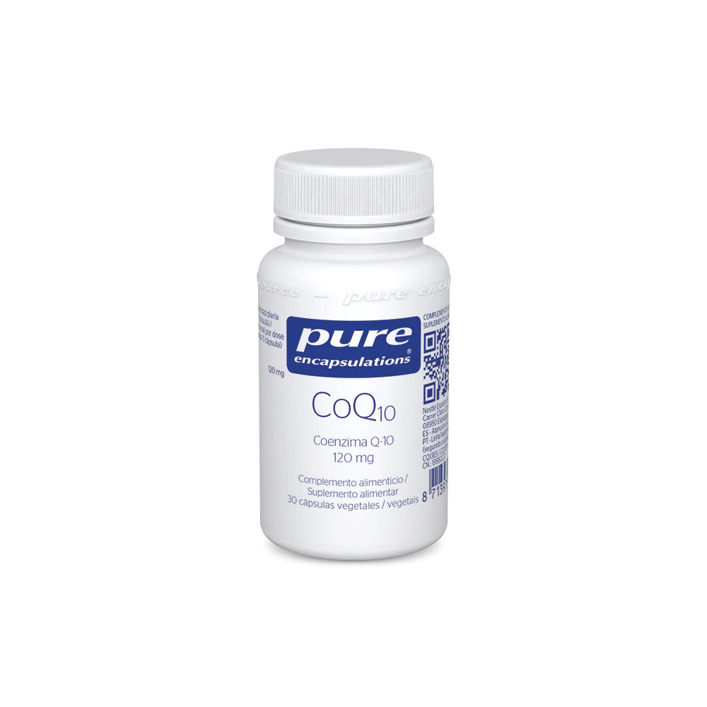 Comprar online COENZIMA Q10 120 MG 30 CAP PURE ENCAPSULATIONS - Farmacia Coliseum