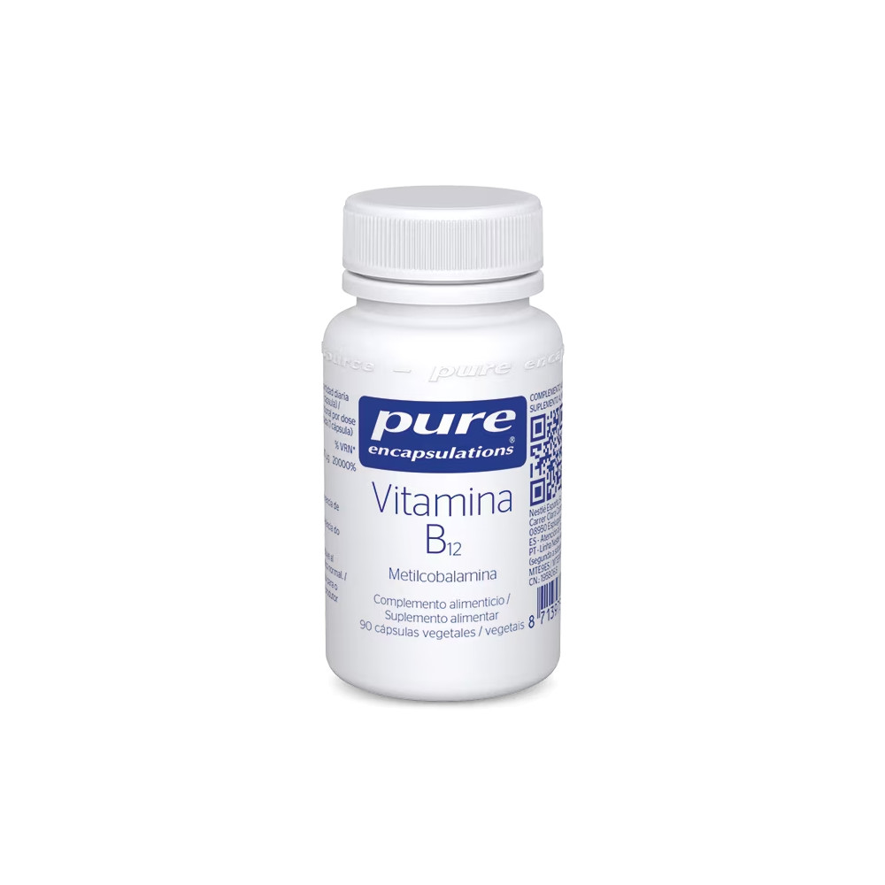 Comprar VITAMINA B12 90 CAP PURE ENCAPSULATIONS online - Coliseum