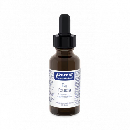 Comprar online VITAMINA B12 LIQUIDA 30 ML PURE ENCAPSULATIONS Coliseum