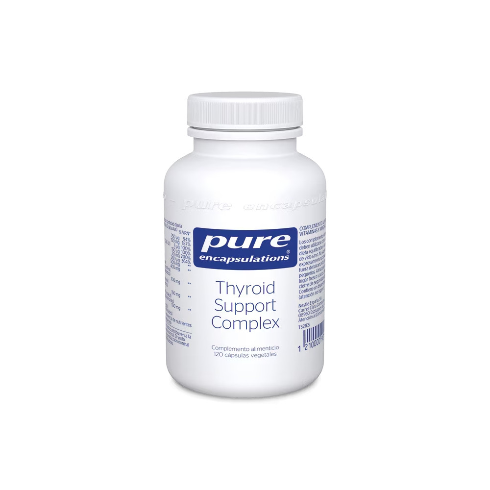 Comprar online THYROID SUPPORT 120 COMP PURE ENCAPSULATIONS - Farmacia Coliseum