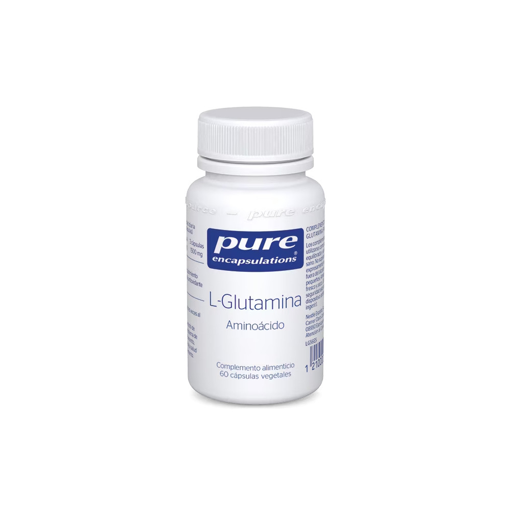 Comprar online GLUTAMINA 500 MG 60 CAP PURE ENCAPSULATIONS - Coliseum