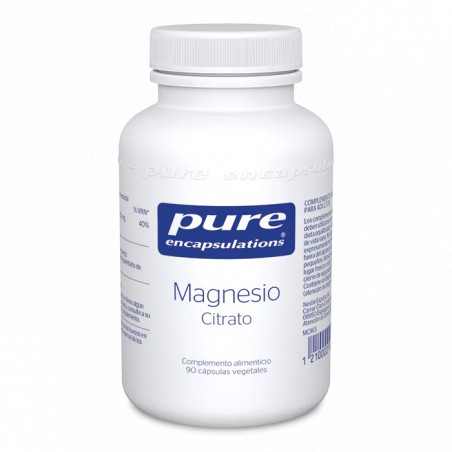 Comprar MAGNESIO CITRATO 90 CAP PURE ENCAPSULATIONS online - Coliseum