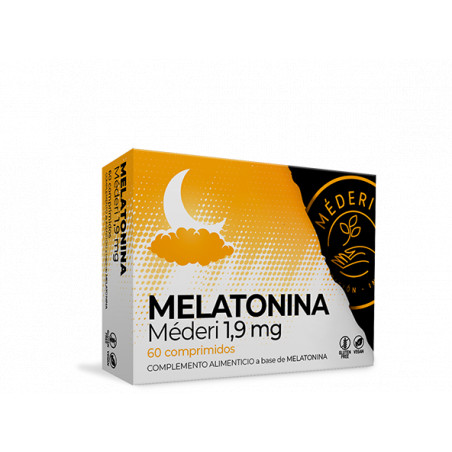Comprar MELATONINA 1,9 MG 60 COMP MEDERI online - Farmacia Coliseum