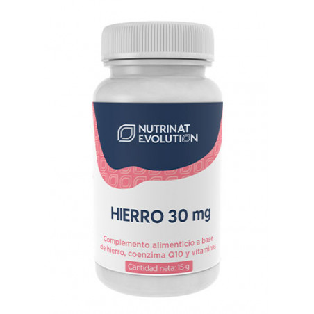 Comprar online HIERRO 30MG 30 CAP NUTRINAT EVOLUTION - Farmacia Coliseum