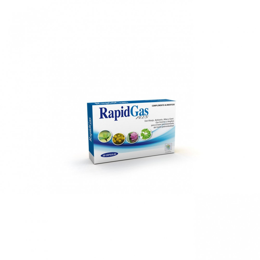 Comprar RAPIDGAS PLUS 30 CAP NOEFAR online - Farmacia Coliseum