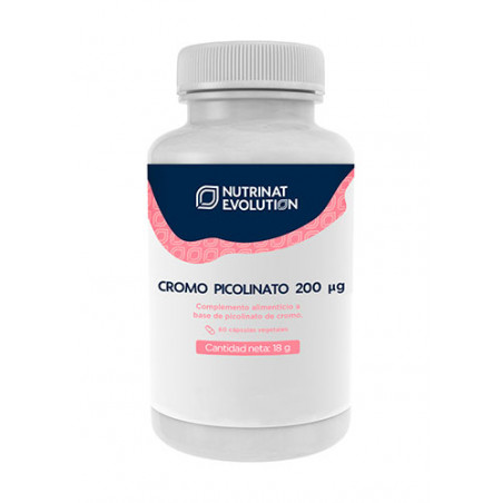 Comprar online CROMO PICOLINATO 60 VEGCAP NUTRINAT EVOLUTION - Farmacia Coliseum