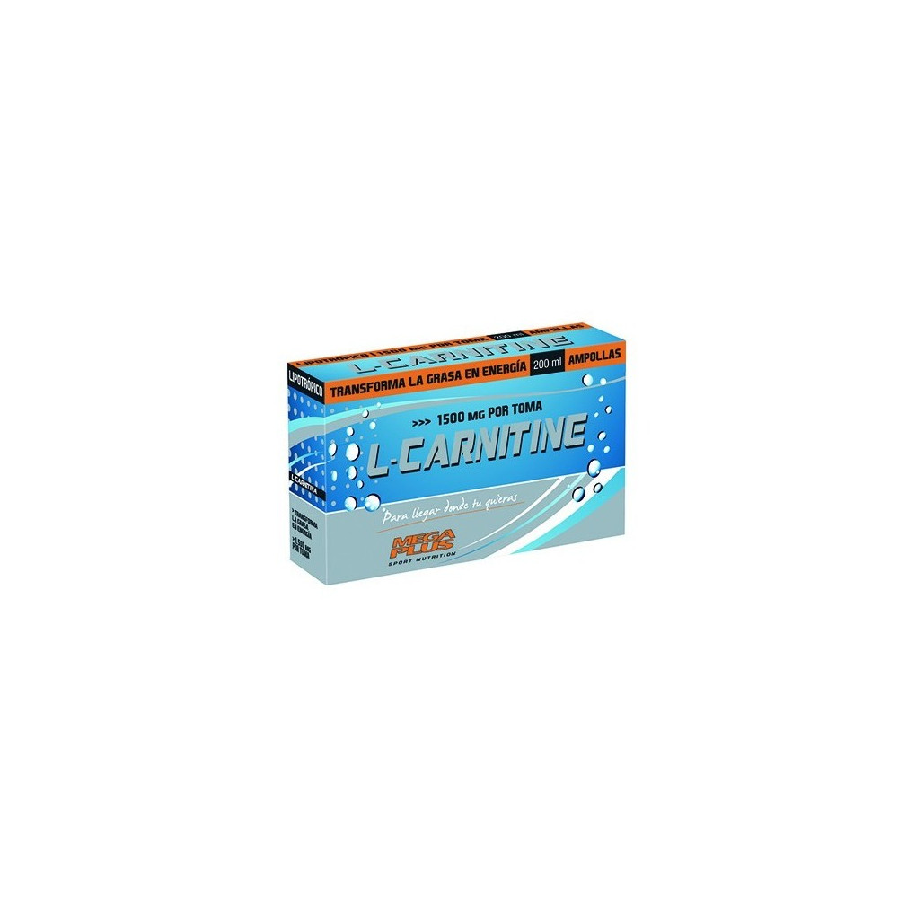 Comprar CARNITINA 1500MG 20 AMP MEGAPLUS ARTESANIA AGRICOLA online