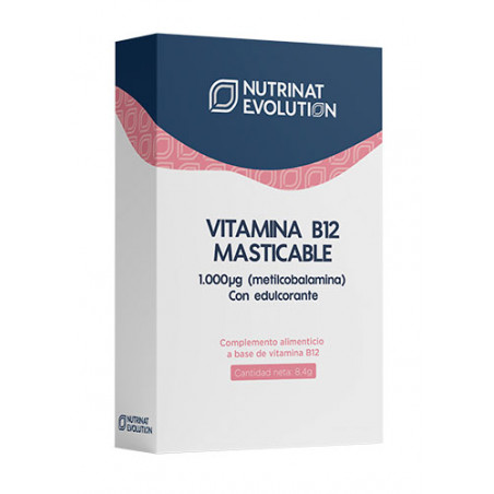 Comprar online VIT B12 MASTICABLE 30 COMP NUTRINAT EVOLUTION - Farmacia Coliseum