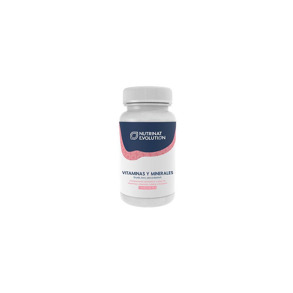 Comprar online VITAMINAS Y MINERALES 30 COMP NUTRINAT EVOLUTION - Farmacia Coliseum