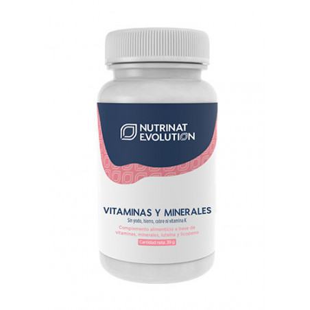 Comprar online VITAMINAS Y MINERALES 30 COMP NUTRINAT EVOLUTION - Farmacia Coliseum