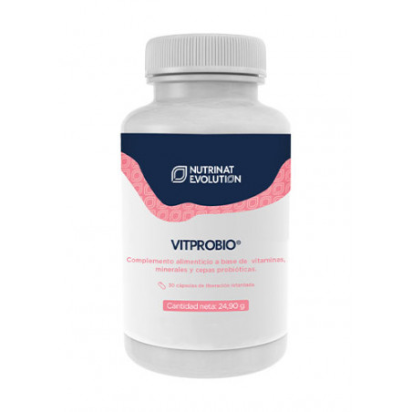 Comprar online VITPROBIO 30 VEG CAP NUTRINAT EVOLUTION - Farmacia Coliseum