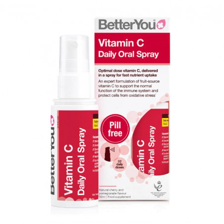 Comprar VITAMINA C SPRAY ORAL 25 ML BETTER YOU online - Farmacia Coliseum