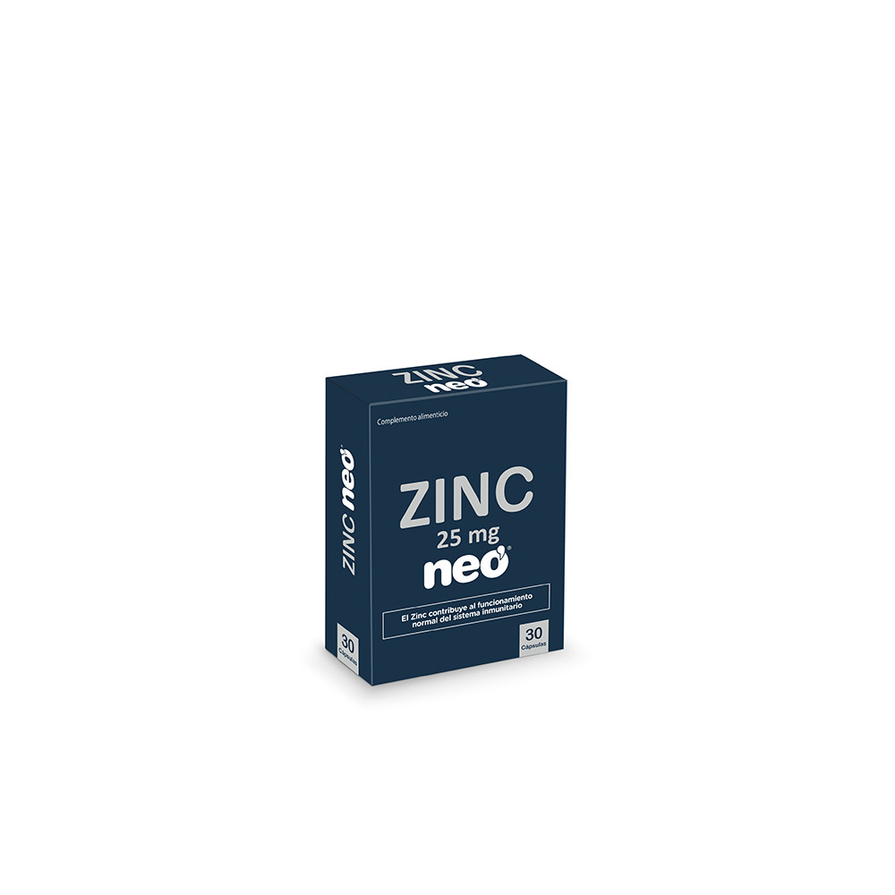 Comprar online ZINC 30 CAP NEOVITAL - Farmacia Coliseum