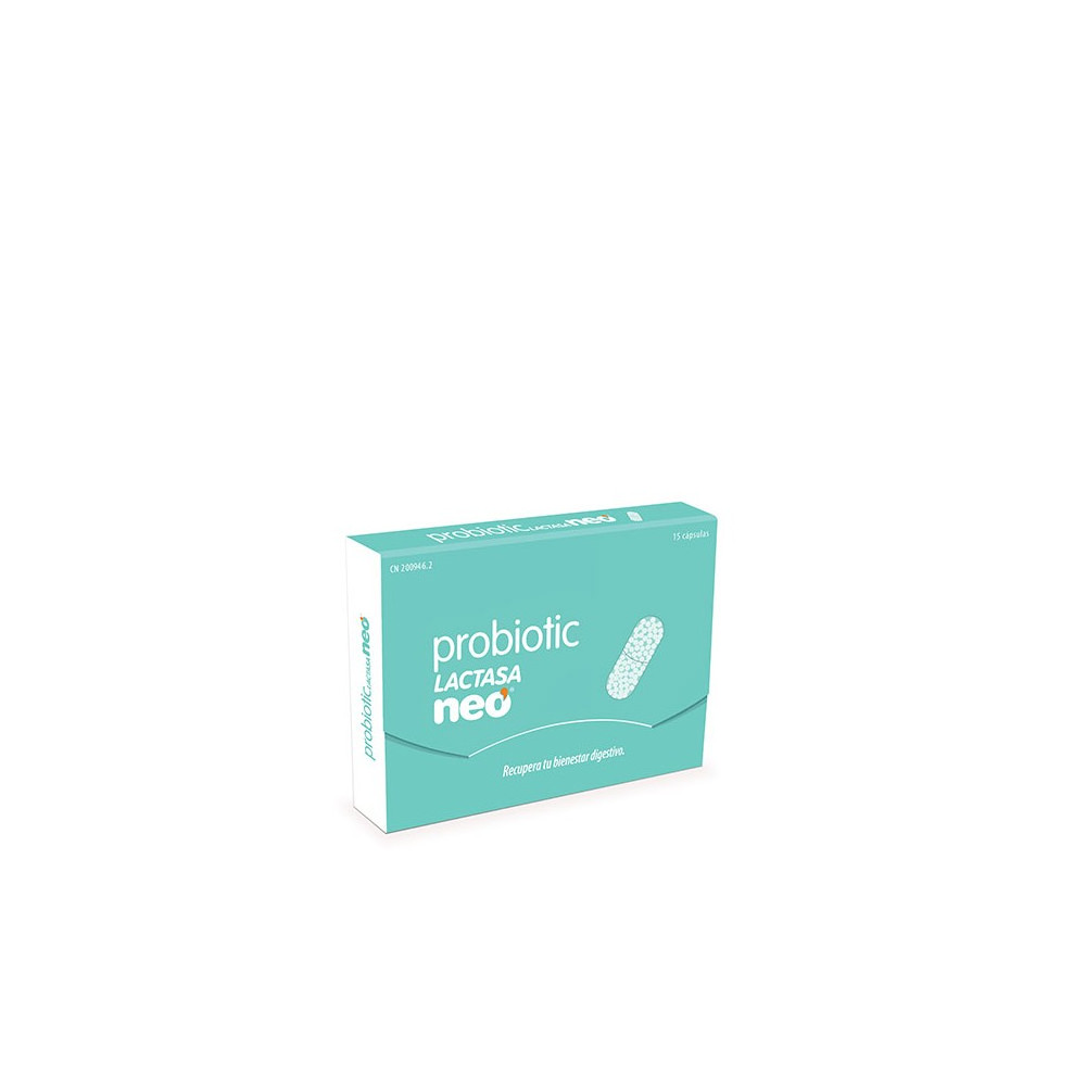 Comprar PROBIOTIC LACTASA 15 CAP NEOVITAL online - Farmacia Coliseum