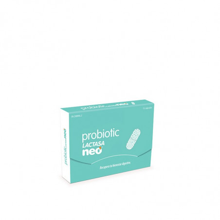 Comprar PROBIOTIC LACTASA 15 CAP NEOVITAL online - Farmacia Coliseum