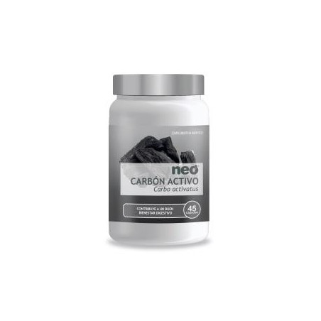 Comprar online CARBON ACTIVO 45 CAP NEOVITAL - Farmacia Coliseum