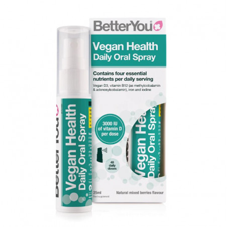 Comprar VEGAN HEALTH MULTI SPRAY ORAL 25 CC BETTER YOU online - Farmacia Coliseum