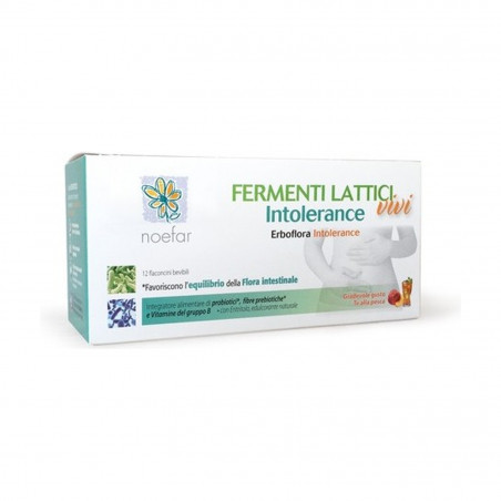 Comprar online ERBAFLORA INTOLERANCE 12 MONODOSIS NOEFAR - Farmacia Coliseum