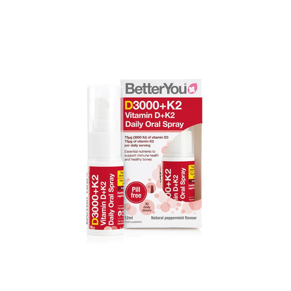 Comprar online DLUX VIT D3+K2 EN SPRAY ORAL 12 ML BETTER YOU - Farmacia Coliseum