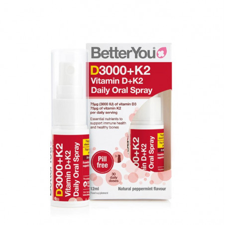 Comprar online DLUX VIT D3+K2 EN SPRAY ORAL 12 ML BETTER YOU - Farmacia Coliseum