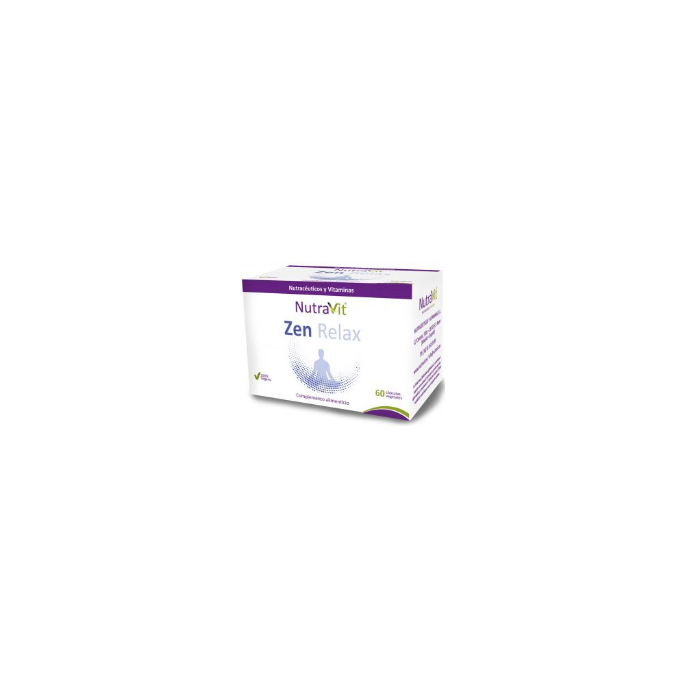 Comprar ZEN RELAX  60 CAP VEG NUTRAVIT online - Farmacia Coliseum