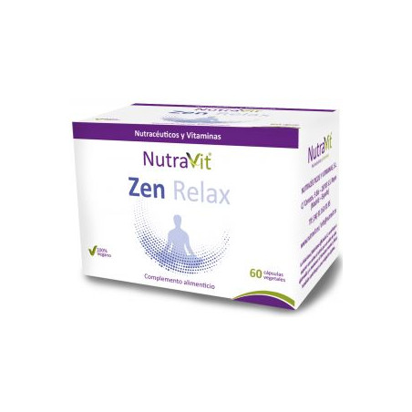 Comprar ZEN RELAX  60 CAP VEG NUTRAVIT online - Farmacia Coliseum