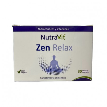 Comprar ZEN RELAX  30 CAP VEG NUTRAVIT online - Farmacia Coliseum