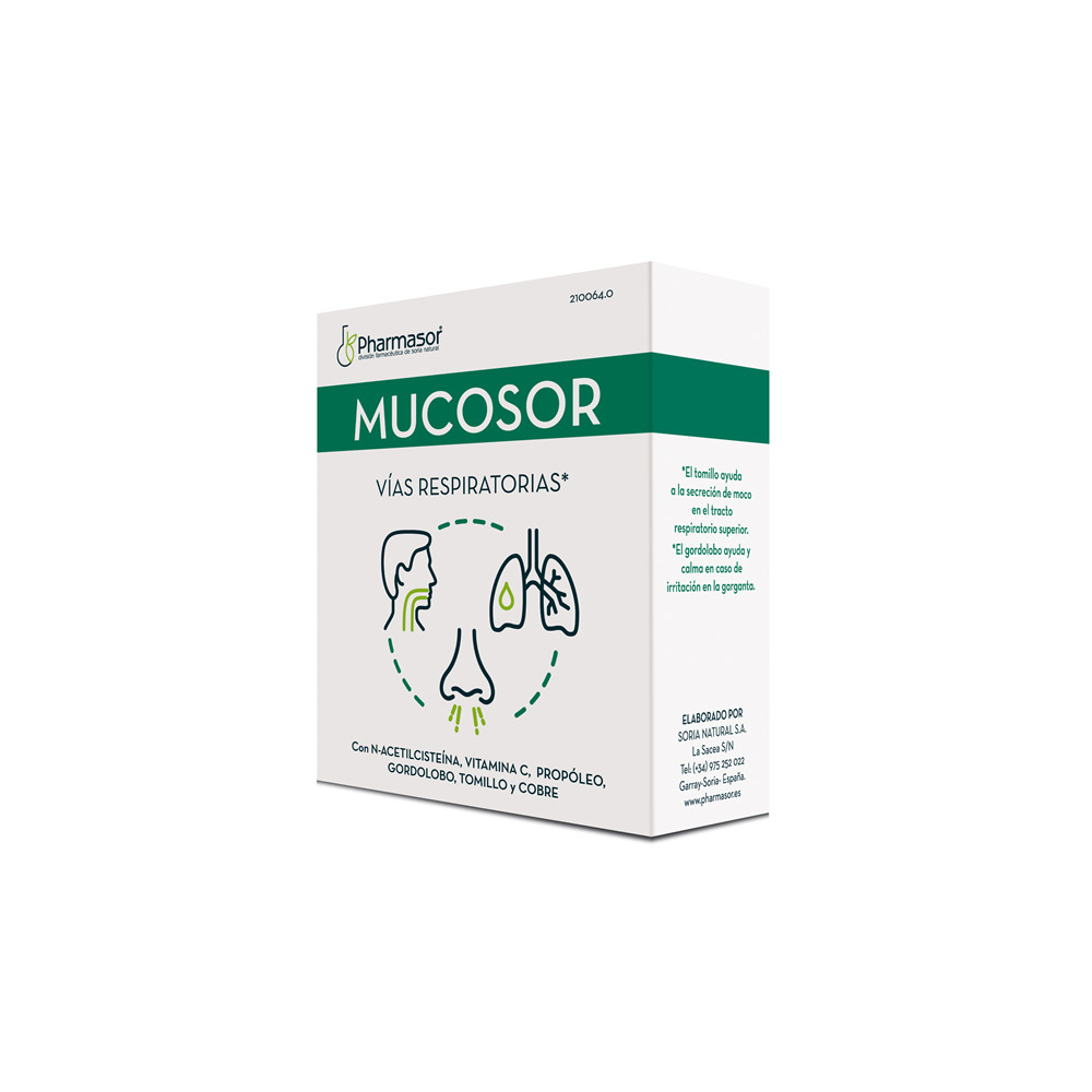 Comprar online MUCOSOR 16 STICKS 3 G PHARMASOR - Farmacia Coliseum
