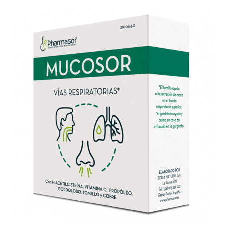 Comprar online MUCOSOR 16 STICKS 3 G PHARMASOR - Farmacia Coliseum