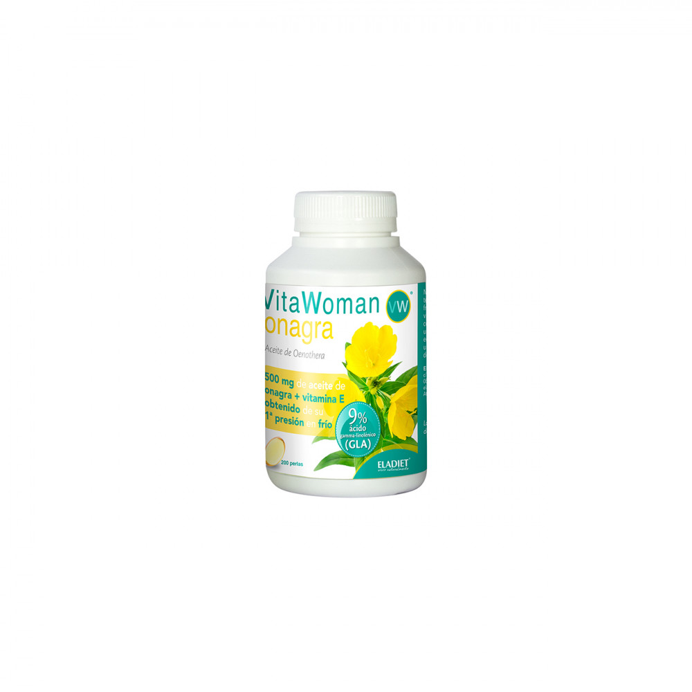 Comprar ONAGRA ACEITE 1ª PRESION 500 MG 200 PERLAS ELADIET  - Coliseum