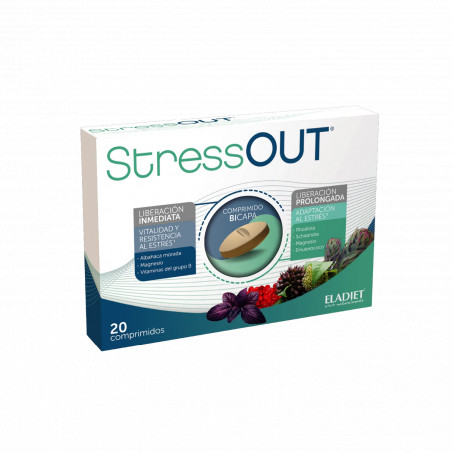 Comprar STRESS OUT 20 COMP ELADIET online - Farmacia Coliseum