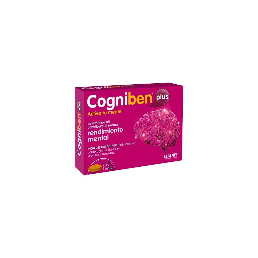 Comprar COGNIBEN PLUS 30 COMP ELADIET online - Farmacia Coliseum