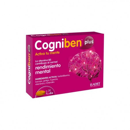 Comprar COGNIBEN PLUS 30 COMP ELADIET online - Farmacia Coliseum