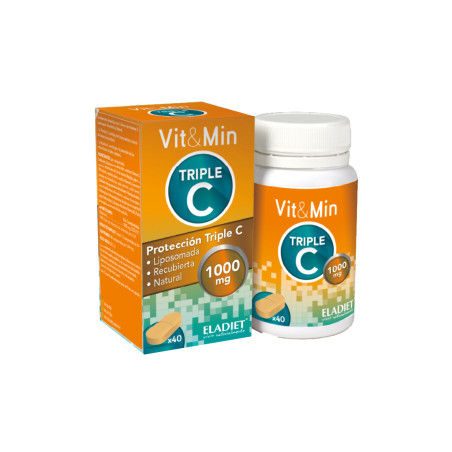 Comprar VIT&MIN TRIPLE C PROTEMLION 40 COMP ELADIET - Coliseum